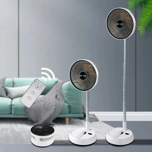 Rechargeable Telescoping Fan with Remote