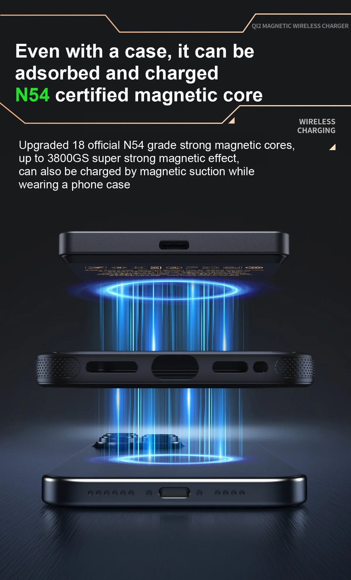 Magnetic Wireless Power Bank