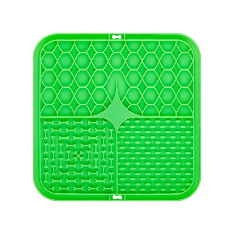 Silicone Pet Lick Mat with Suction Cups