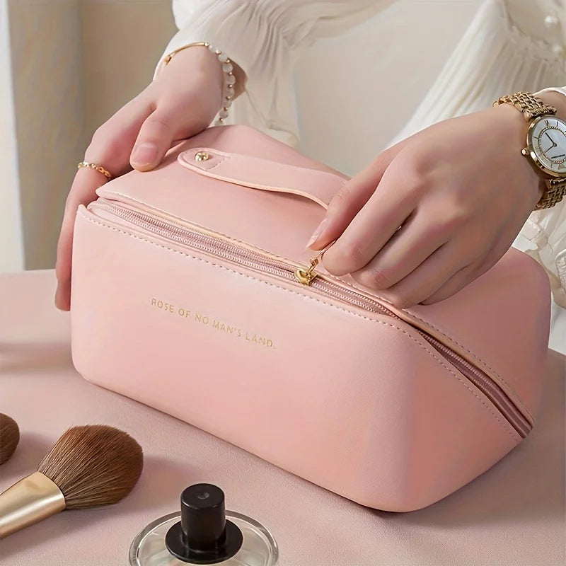 Travel Makeup Organizer Bag for Cosmetics, Makeup, Toiletries & Skincare