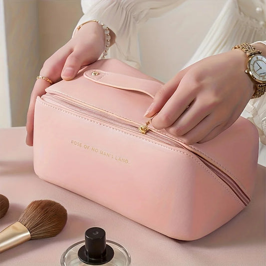 Travel Makeup Organizer Bag for Cosmetics, Makeup, Toiletries & Skincare