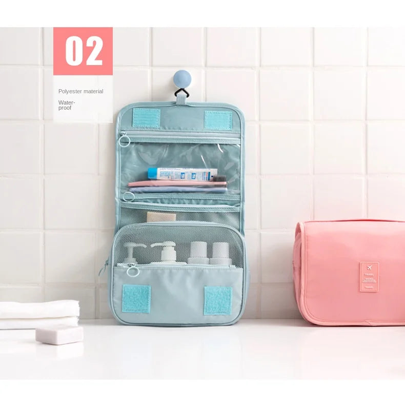 Waterproof Travel Organizer Bag for Toiletries & Cosmetics