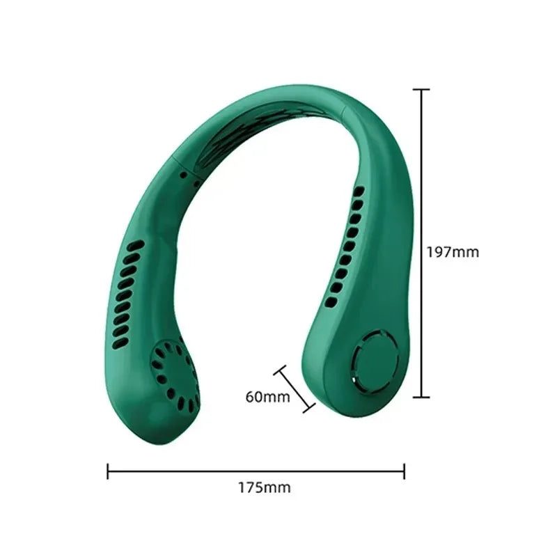 Rechargeable Wearable Neck Fan