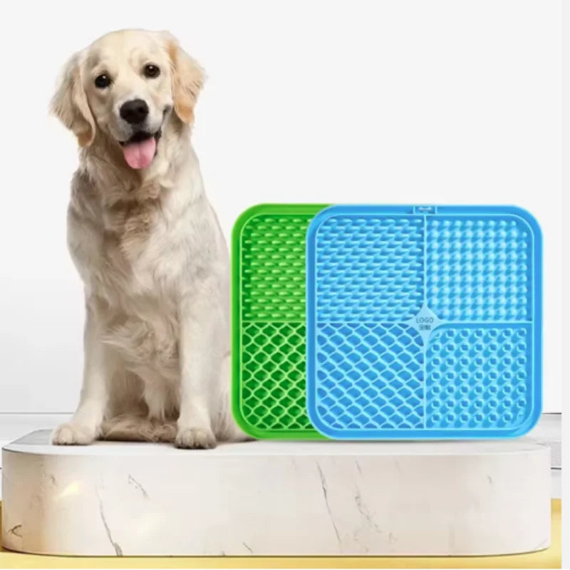 Silicone Pet Lick Mat with Suction Cups