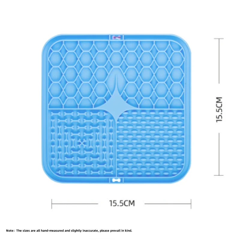 Silicone Pet Lick Mat with Suction Cups