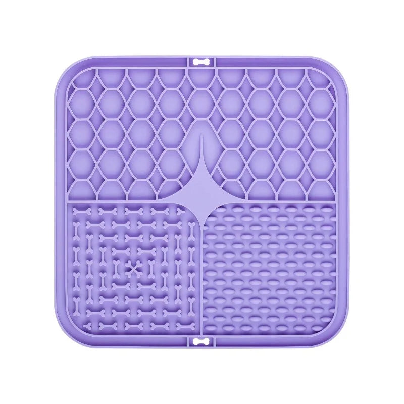 Silicone Pet Lick Mat with Suction Cups