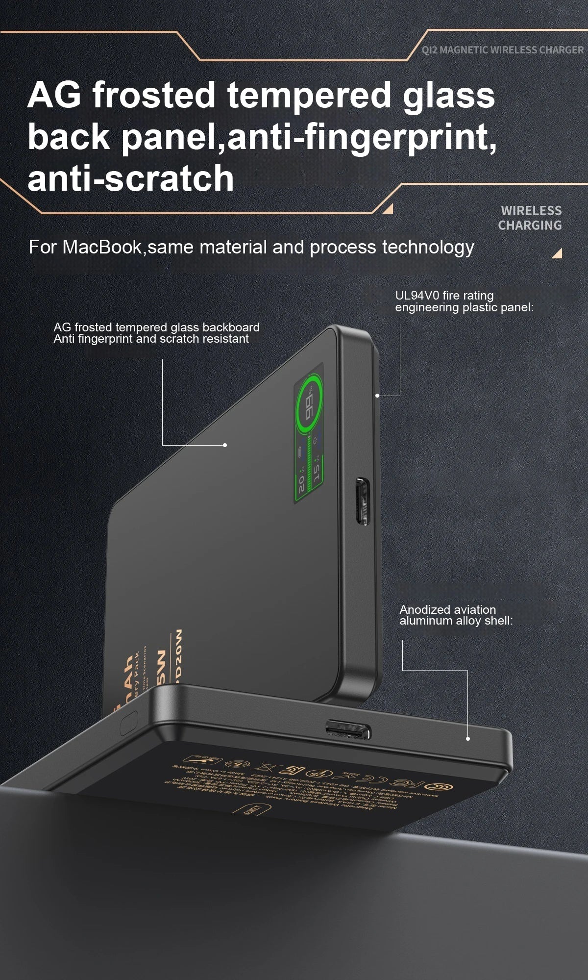 Magnetic Wireless Power Bank