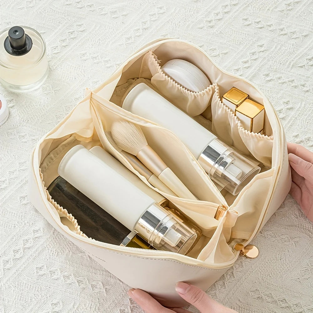 Travel Makeup Organizer Bag for Cosmetics, Makeup, Toiletries & Skincare