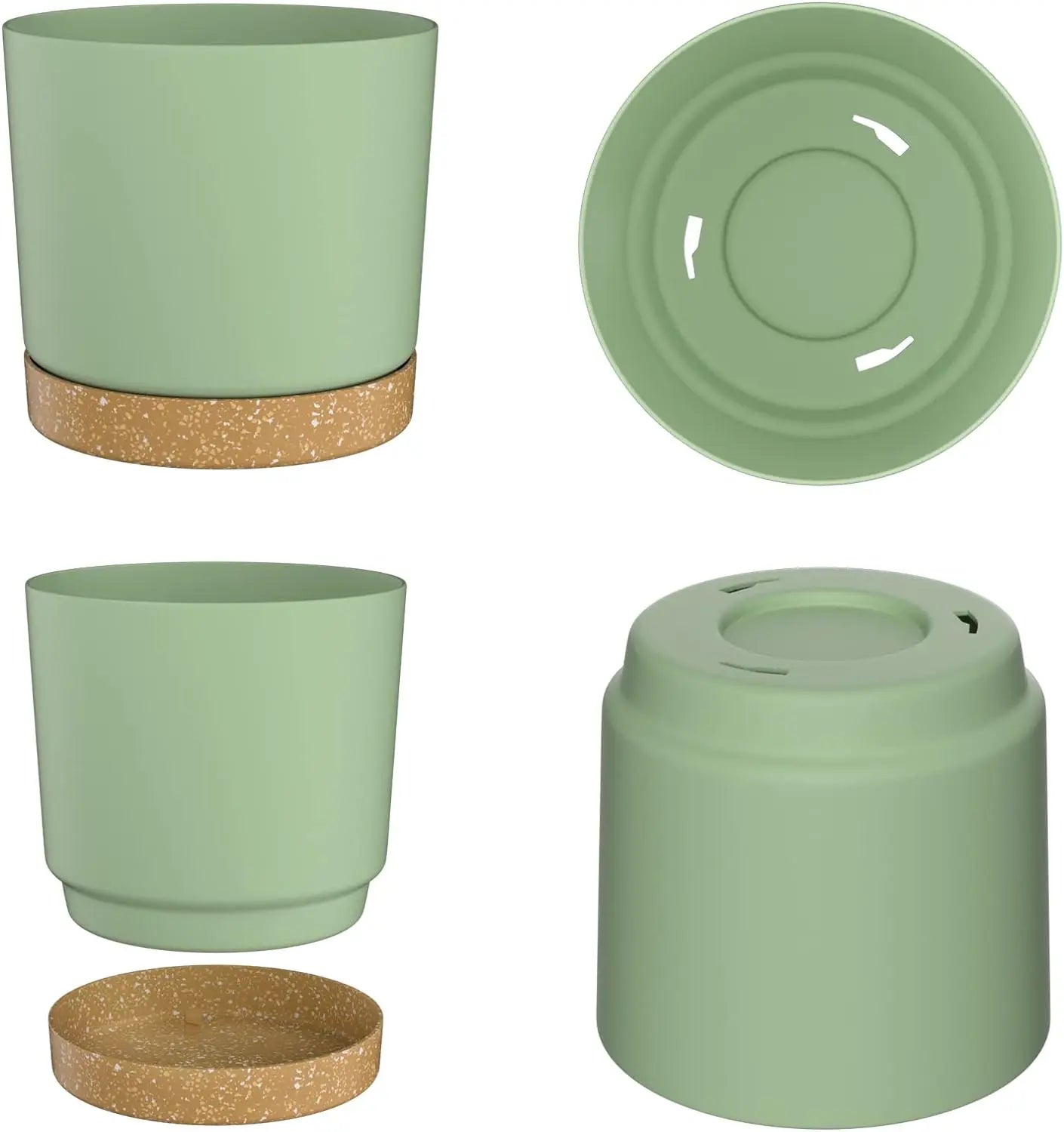 Modern Lightweight Plant Pots for Indoor & Outdoor Plants