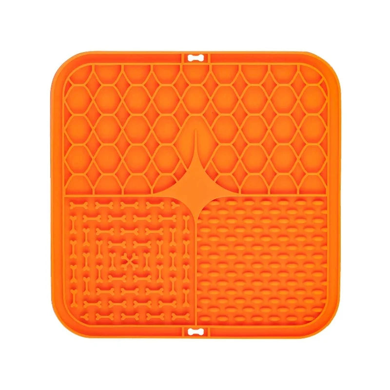 Silicone Pet Lick Mat with Suction Cups