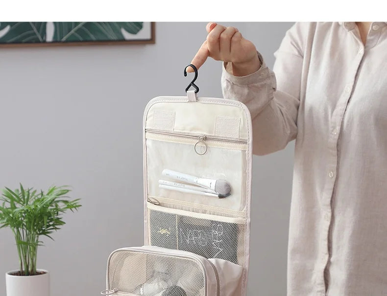 Waterproof Travel Organizer Bag for Toiletries & Cosmetics