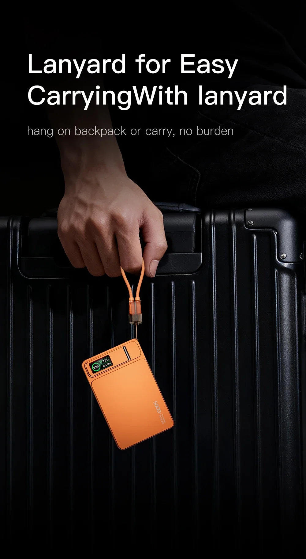 Magnetic Power Bank with Watch Charging